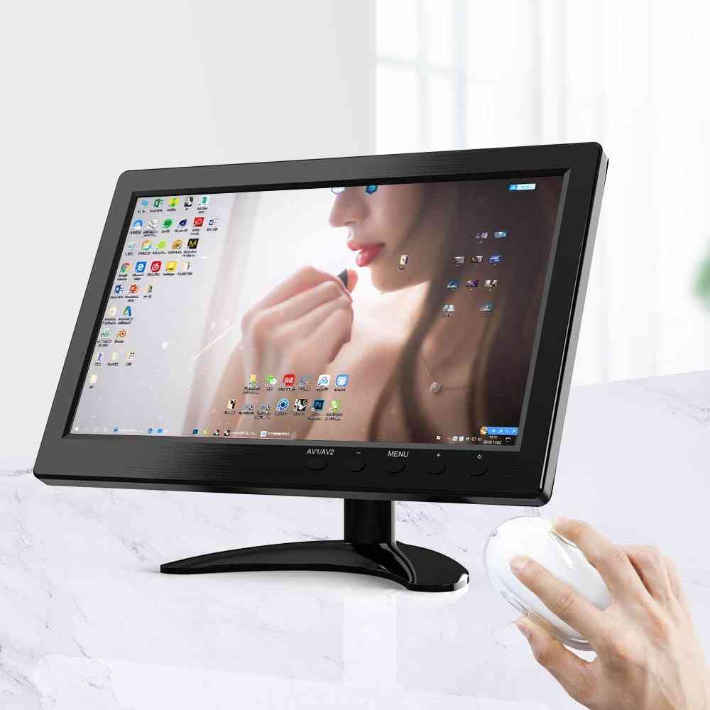 Monitor 1024 * 600 lcd monitor plné zobrazenie hdmi vga av priemyselný kapacitný 10,1 