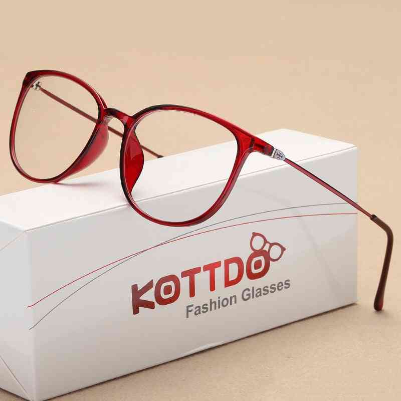 Square Plastic Spectacles, Optical Glasses, Frame Transparent Eyeglasses
