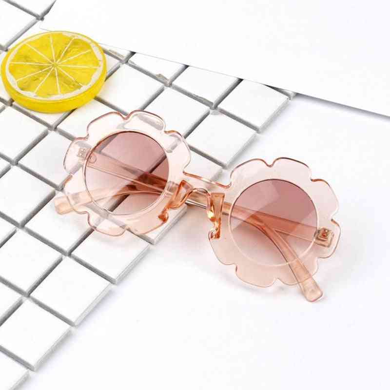 Cute Summer Plastic Frame, Flower Goggles Eyeglasses