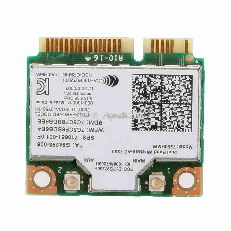 Card wireless intel 7260hmw ac