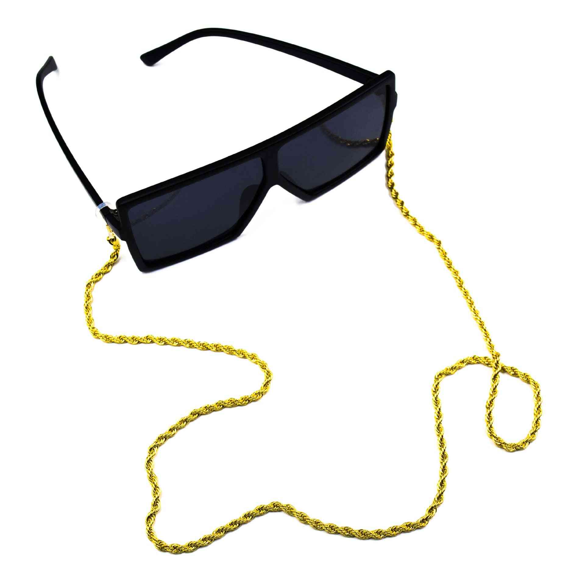 Mode leesbril ketting vrouwen metalen zonnebril