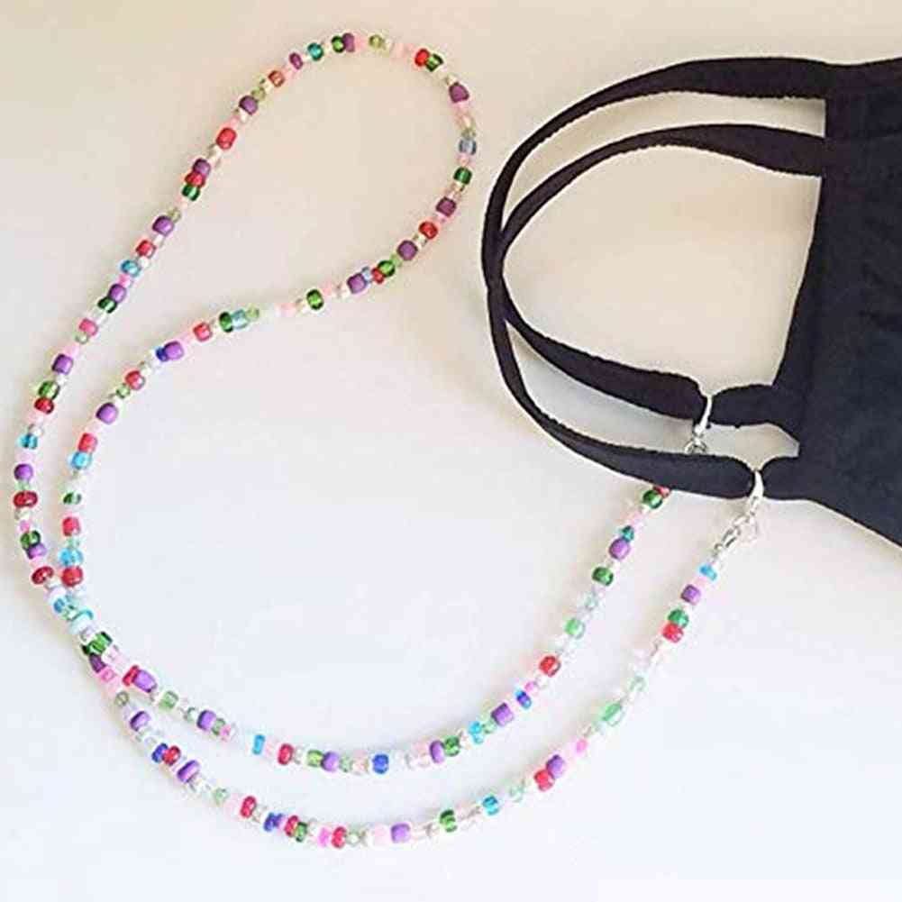 New Fashion Unisex Anti-lost Acrylic Beaded Chain For Eyeglasses