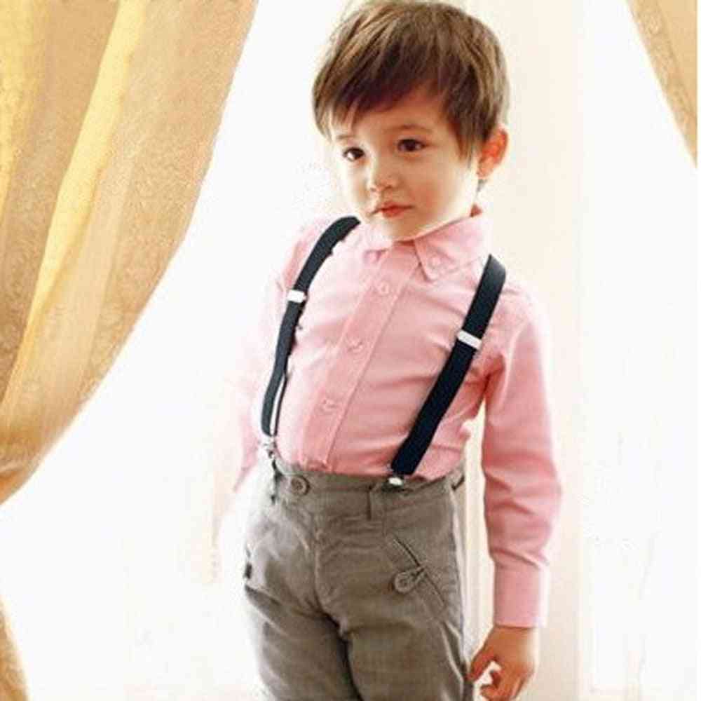 Süße Jungen, Mädchen Clip auf Hosenträger y, elastische Klammern für Kinder