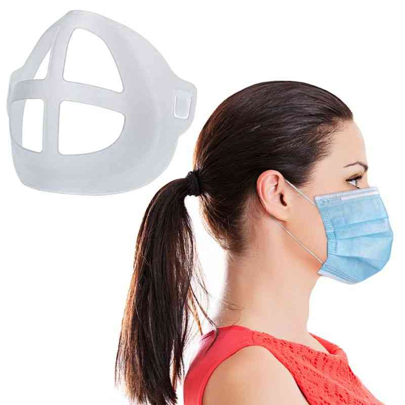 Lipstick Protection Breathable Mask, Bracket Prevent Makeup Removal Pad