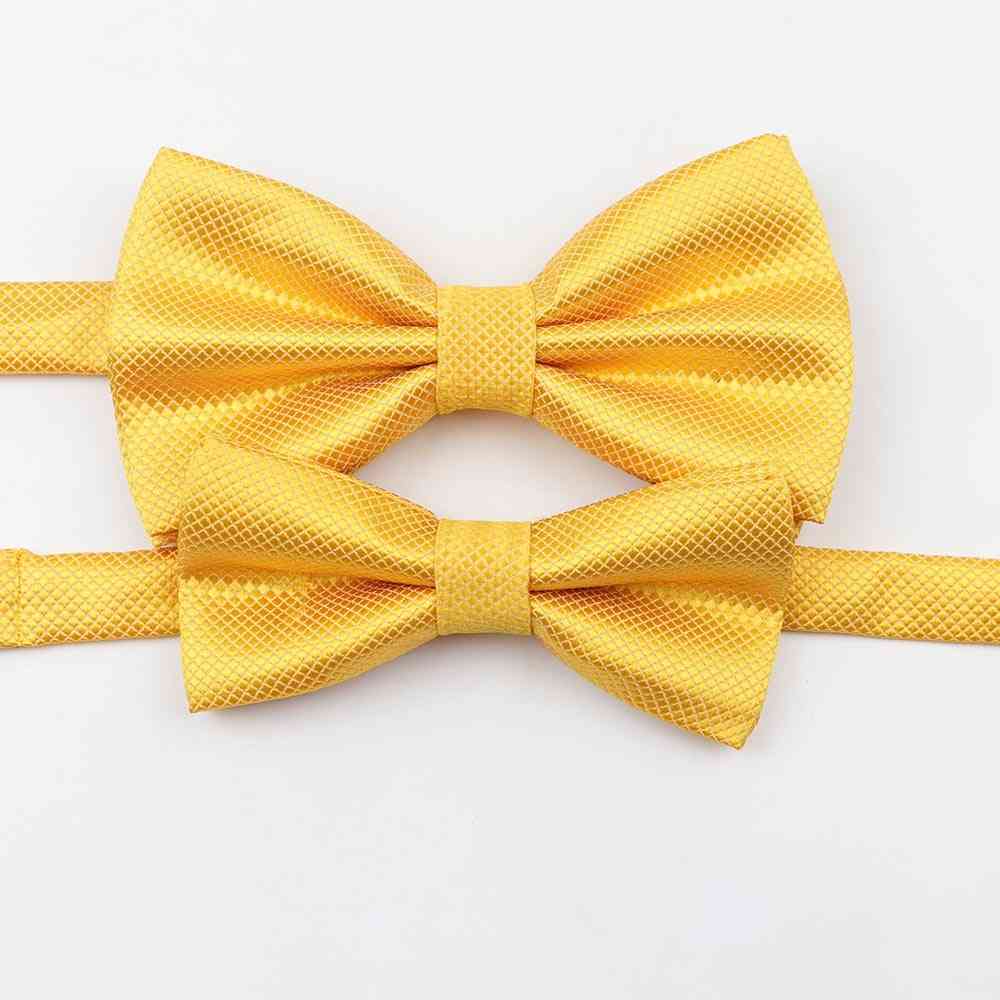 Colorful Butterfly Satin Bow Tie
