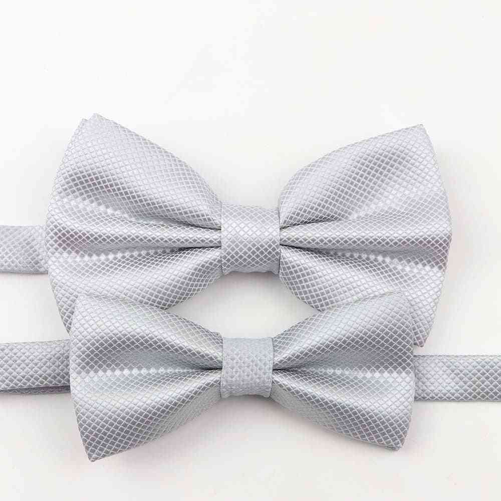 Colorful Butterfly Satin Bow Tie