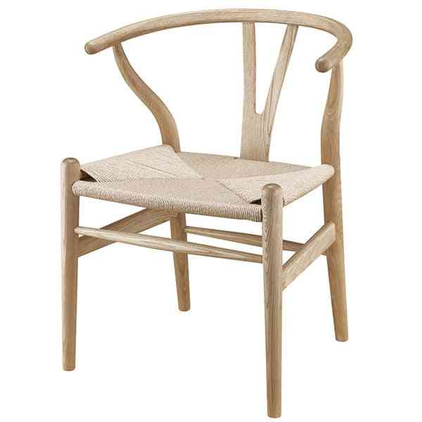 Danish Style Classic Oak Wood Dining Chair