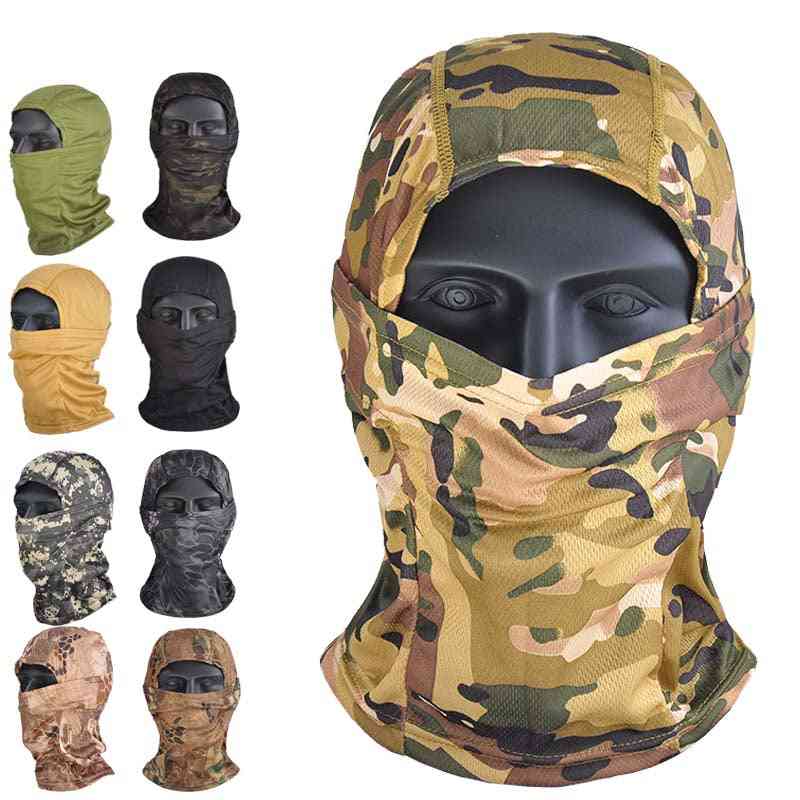 Cycling, Hunting, Army Bike, Camouflage Balaclava Full Face Mask