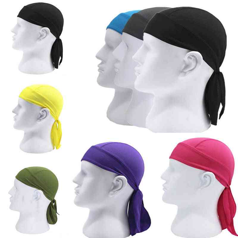 Breathable Multi Function Men Bike Headband, Cycling Bandana Pirate Head Scarf