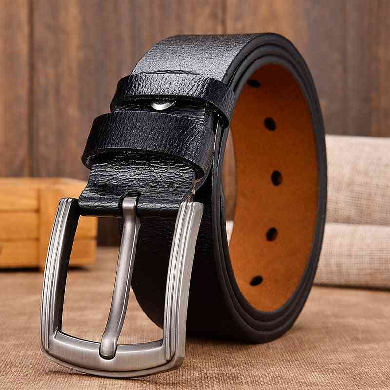 Cow Genuine Leather, Luxury Strap Male Belts