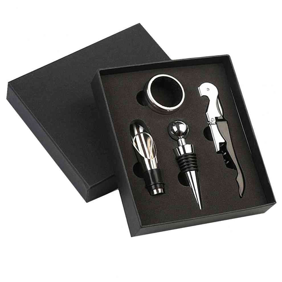 Wine Tool Sets With Bottle Opener Wine Stopper Accessory Kit