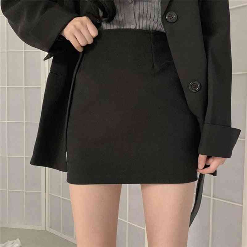Formal Blazer Skirts Suit, Coat+short Bodycon Set