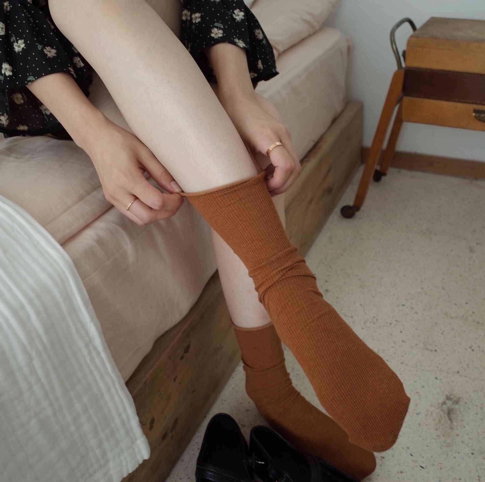 Bomullskomfort, korte elastiske og pustende sokker