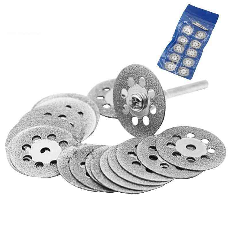 Mini Sharp Diamond Cut Off Rotary Tool Cutting Disc Accessories For Dremel
