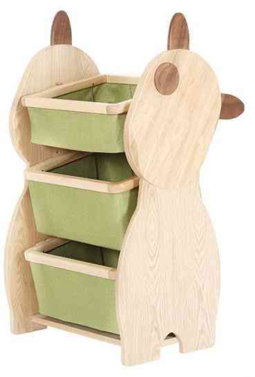 Lovely Cute Wood Cabinet Storage Rack For