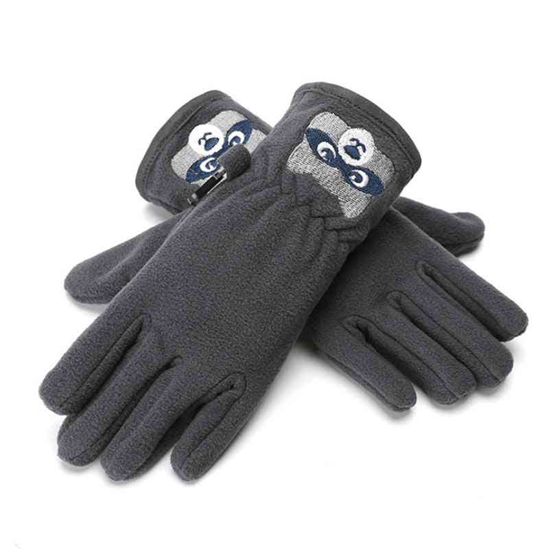 момчета зимни дишащи топли ръкавици без ръкавици