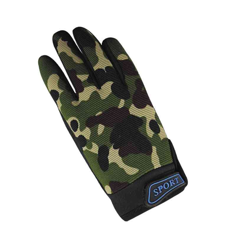 Camuflaj mănuși degetul verde verde armată
