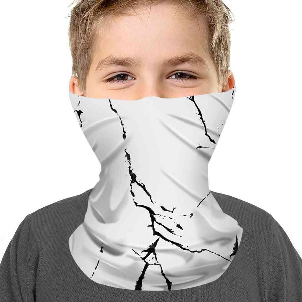 Kids Seamless Bandana, Outdoor Sport Cycling Neck Face Covering Mask