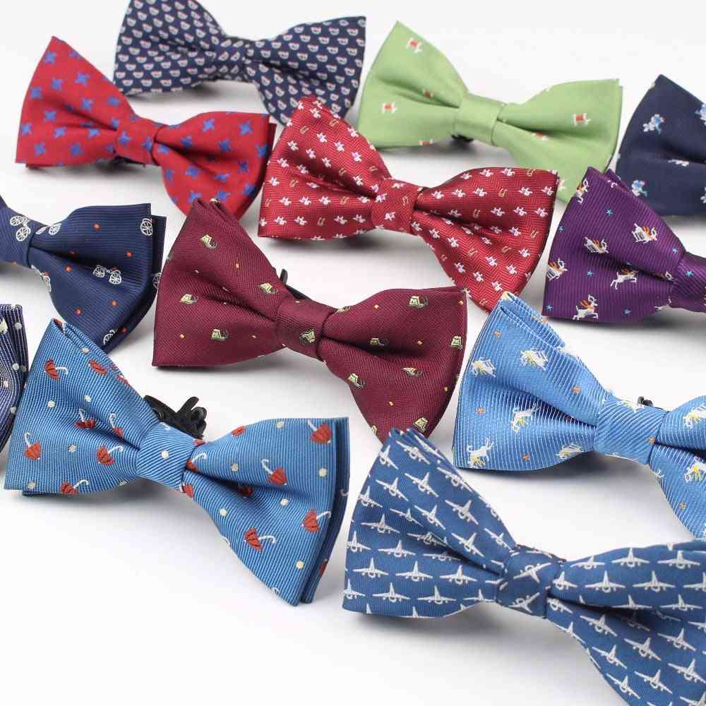 Plaid Polyester Bow Ties