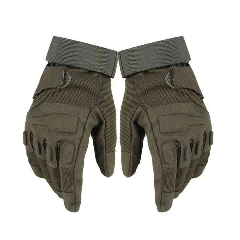 Men's Outdoor Military Sport Combat Gloves, Full Finger Army Mittens