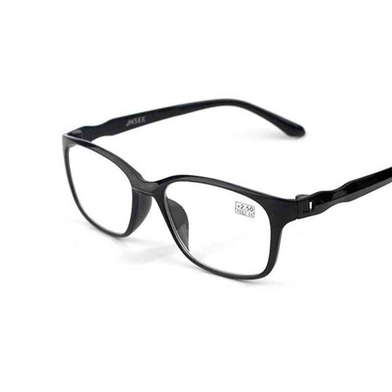 Blokkering van vierkante nerd-brillen, computerbrillen en vrouwen