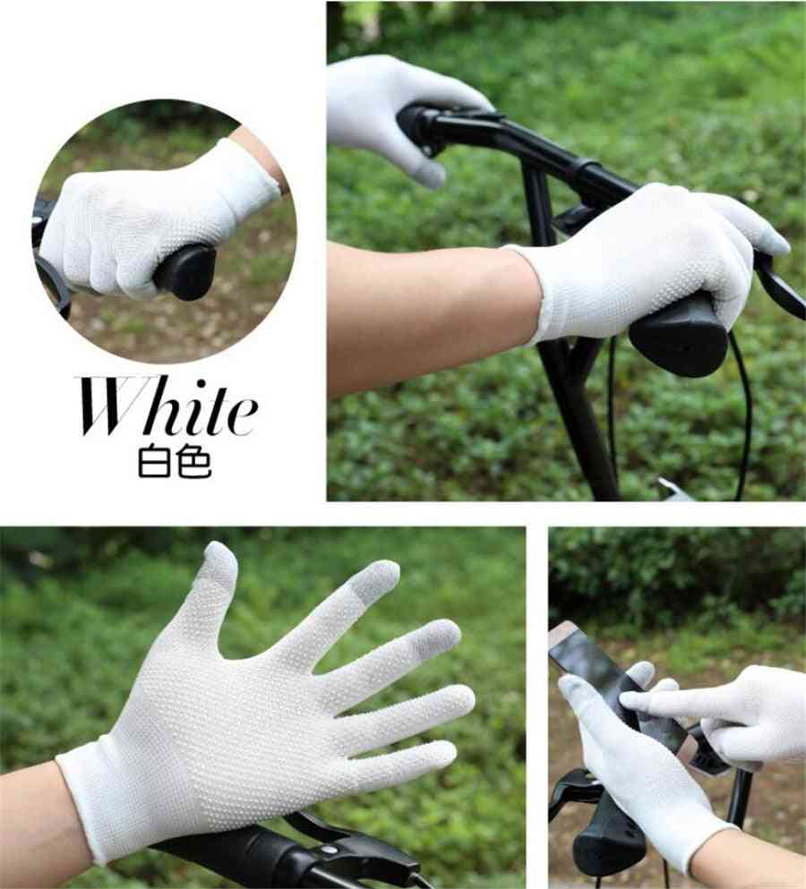 Summer Anti-skid Gel, Touch-screen Gloves For Riding, Mountaineer