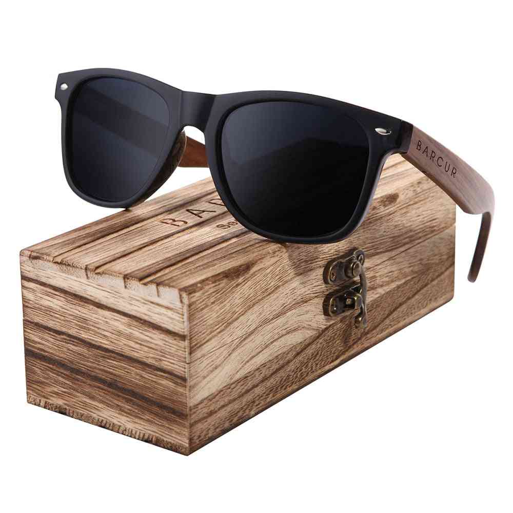 Orechové drevo, polarizované slnečné okuliare, ochrana proti UV400, okuliare