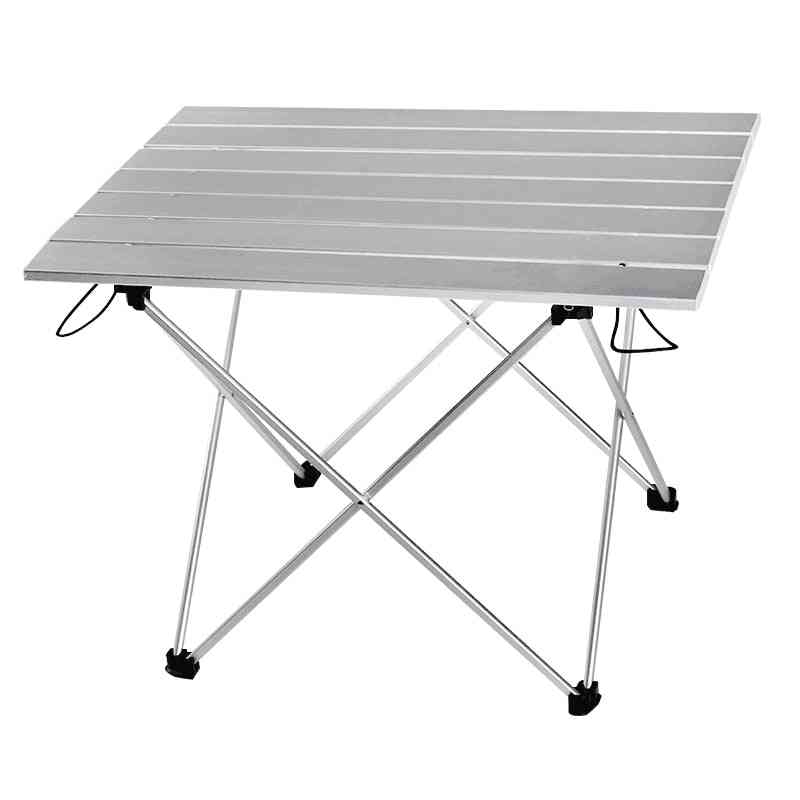 Przenośny zewnętrzny składany stół aluminiowy