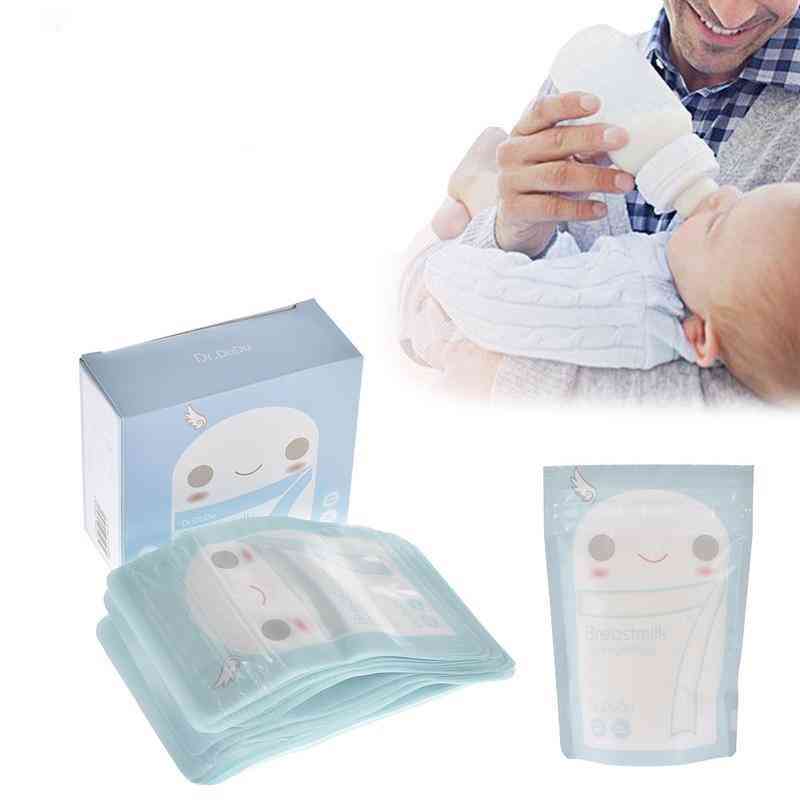 120ml- Baby Breast Milk, Liquid Food Storage, Disposable Freezer Bags