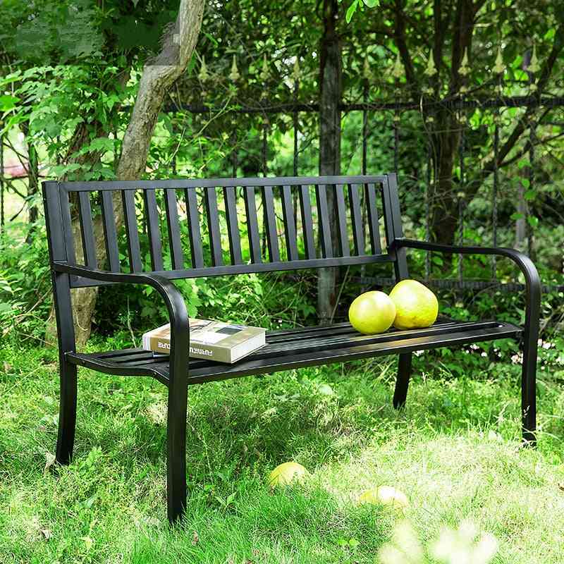 Double Chair Leisure Bench For Courtyard/outdoor/ Balcony