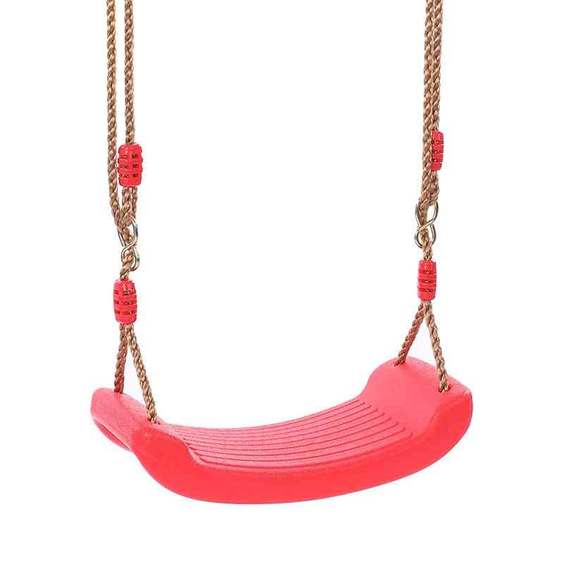 Plastic Garden Swing Rope And Seat Set