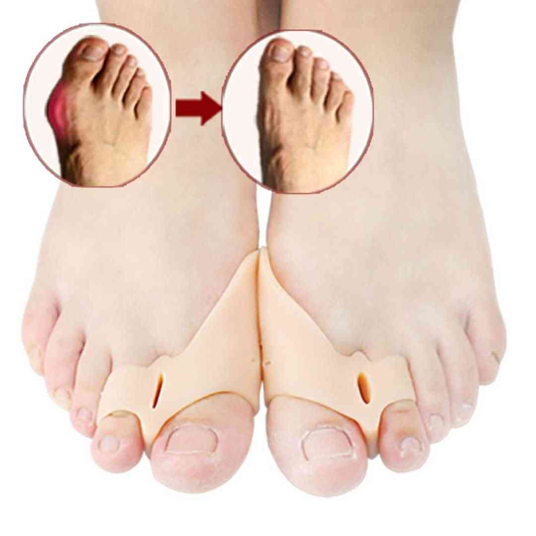 Silicone Cracked Bunion Foot Pad Toe Socks