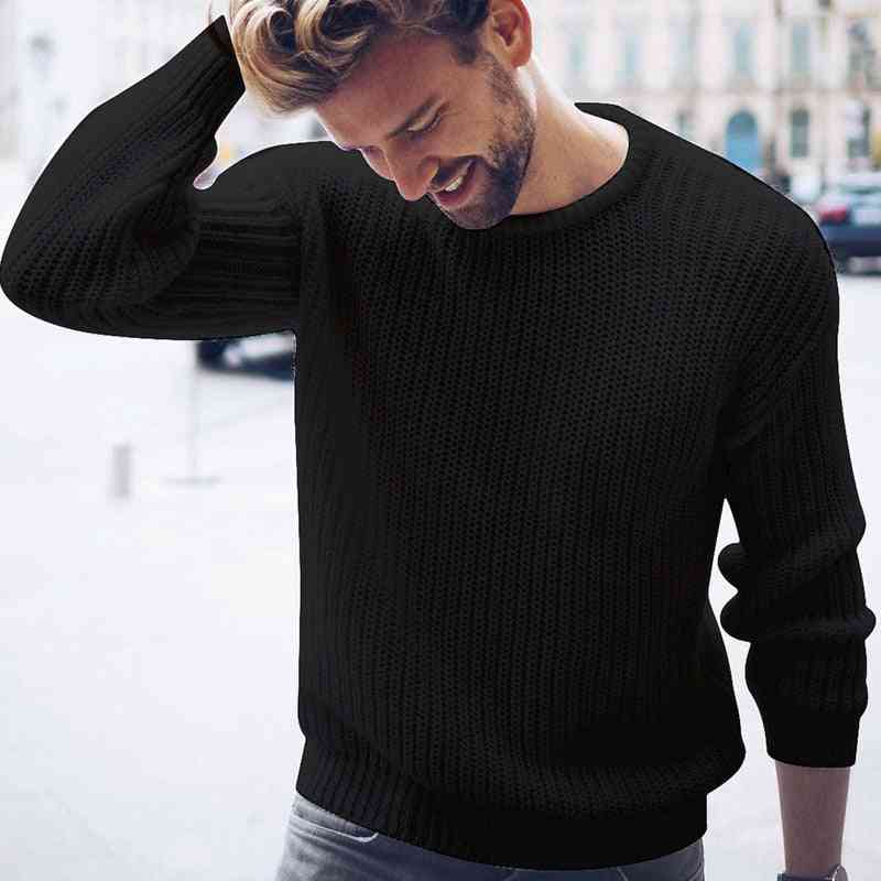 Jesen/zima- ležerni džemper od pulovera, pleteni top