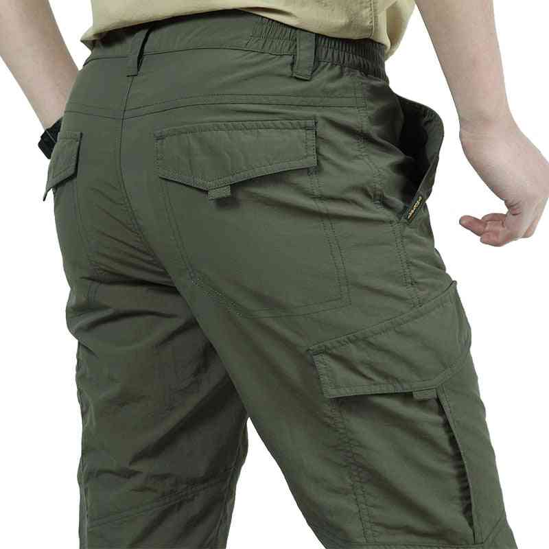 Summer- Casual Army Style Trousers, Tactical Cargo Pants
