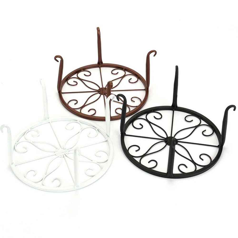 Wrought Iron, Pot Rack For Flowers Pots/ Basion Display Shelf Rack/plant Stand