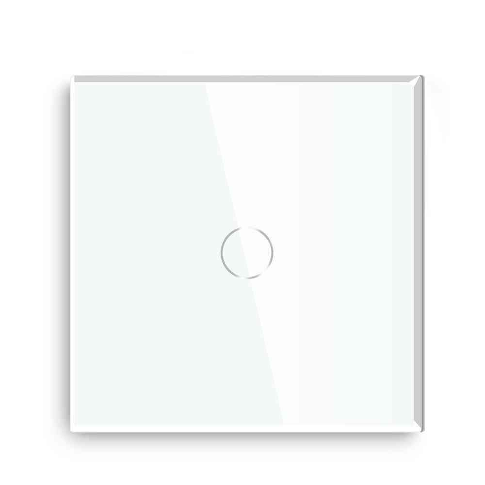 Touch Light Switch- Eu Standard, Touch Button, Sensor Switches With Glass Panel