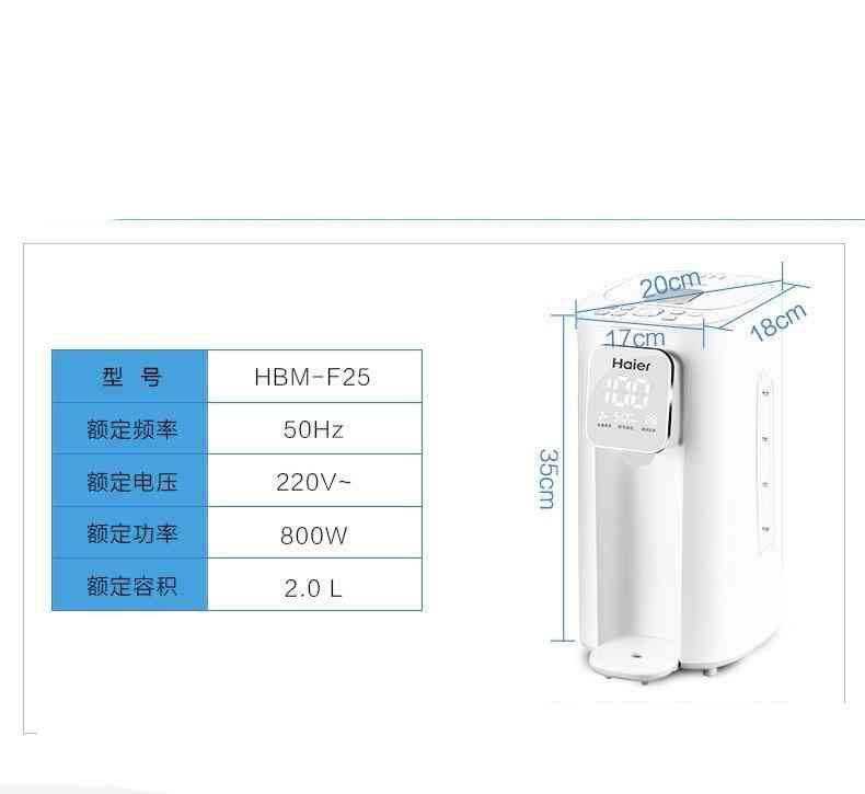 Inteligentní termostat na mléko s automatickým odváděním chloru z napěňovače mléka na 220 hodin, elektrická dětská izolační konvice
