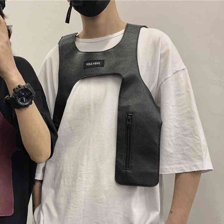 Men/ Women Streetwear Tactical Light Vest - Rap Tide, Hip-hop Harness Cloth