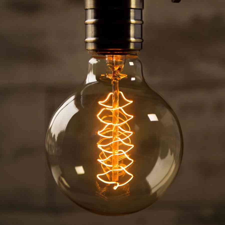 Retro vintage - lâmpada edison de filamento, lâmpada antiga