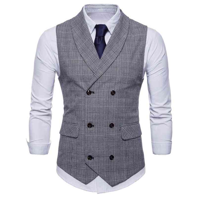 Men's Formal Vest With Pockets