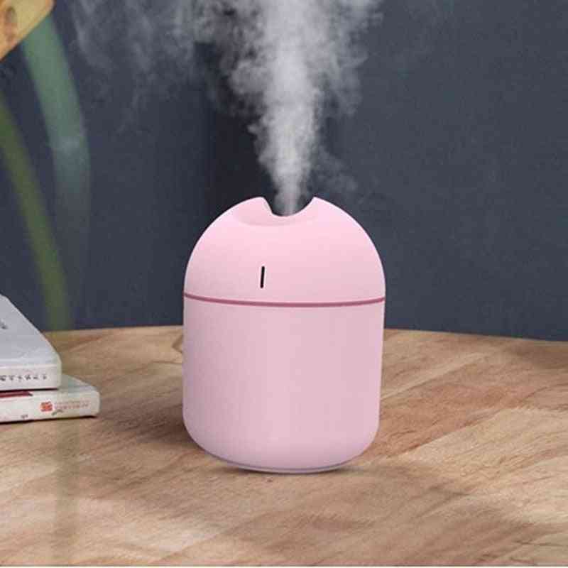 200ml Ultrasonic, Mini Air Humidifier - Aroma Essential Oil Diffuser