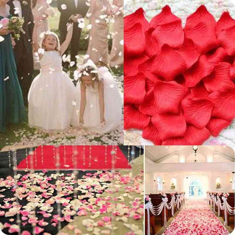 100pcs Artificial Rose Petals For Decoration