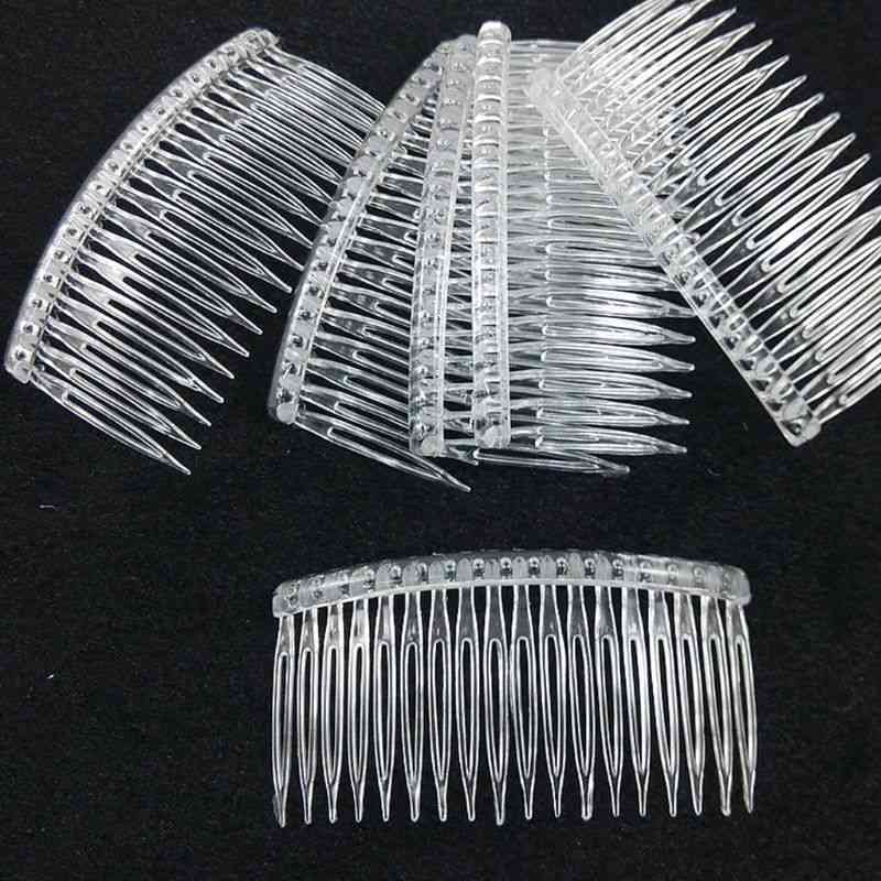 Bride Tiara Veil Plastic Comb