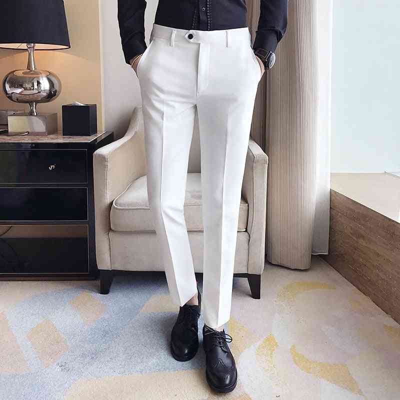 Men's Slim-fit Business Dress Formal Pants