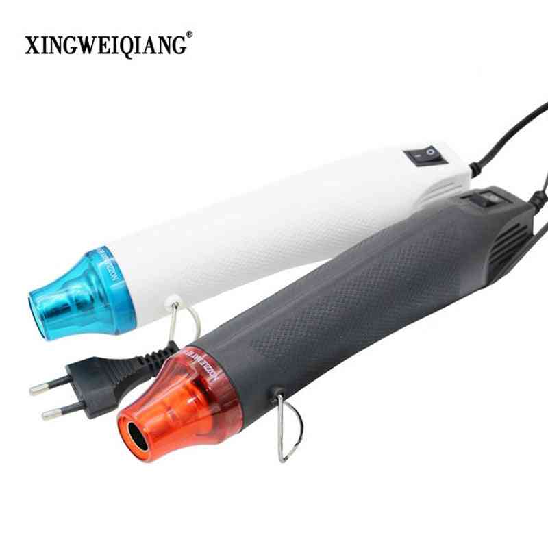 220v- Eu Plug, Electric Hot Air & Heat Gun With Supporting Seat Tool