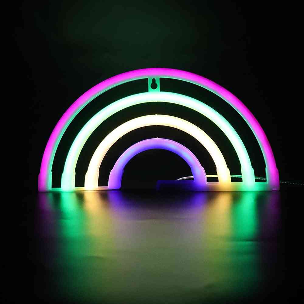 Ledde neonljus skylt-nattlampa för dekoration