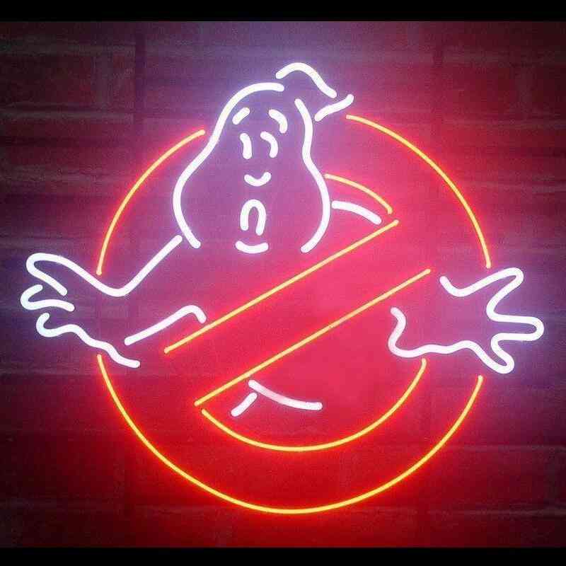 Ghost Busters - Decorative Glass Neon Light Sign