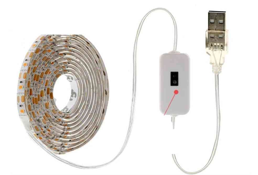 USB fyto lampy pre rastliny rastú, svetelný pás, led páska