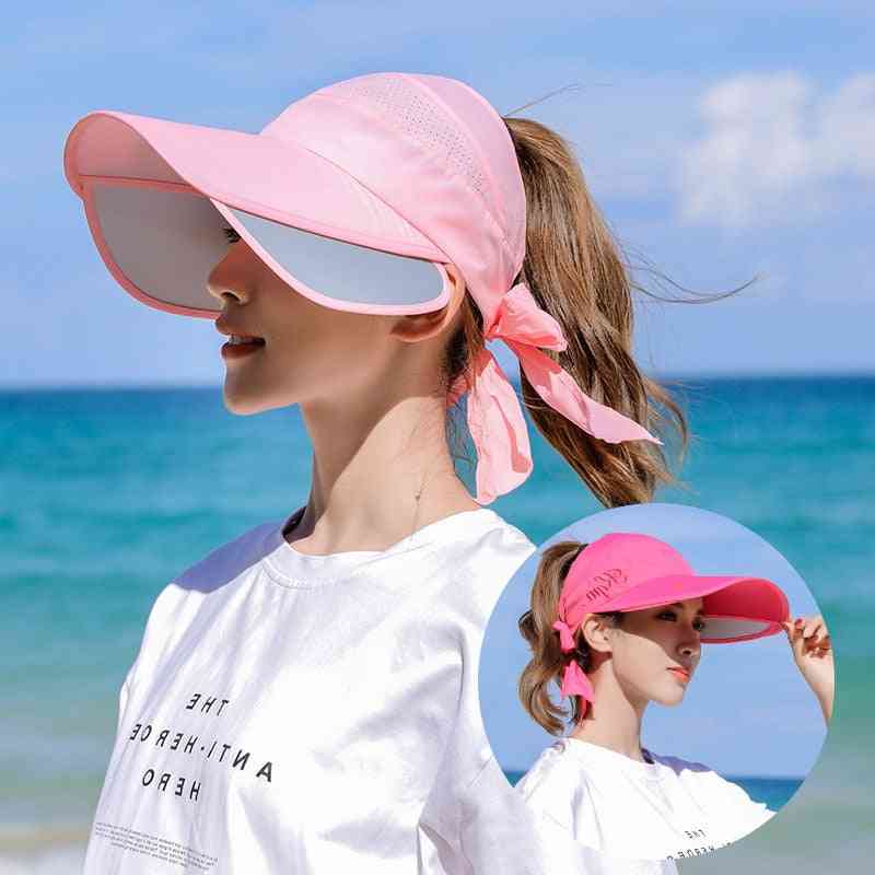 Summer Scalable, Uv Protection Visor Hats