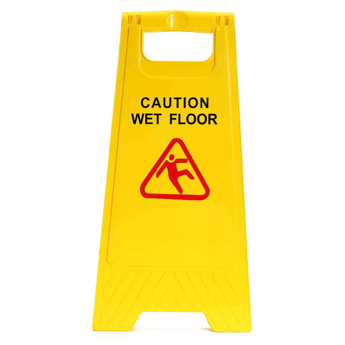 A-type, Yellow Caution- Wet Floor, Warning Sign Tool